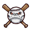 Baseball and Bats Temporary Tattoo